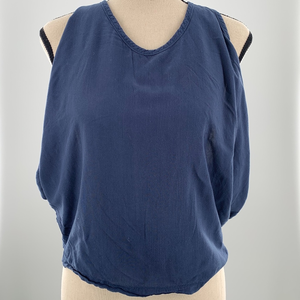 Cut Out Flowy Top